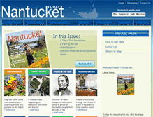 Tablet Screenshot of nantuckettodayonline.com